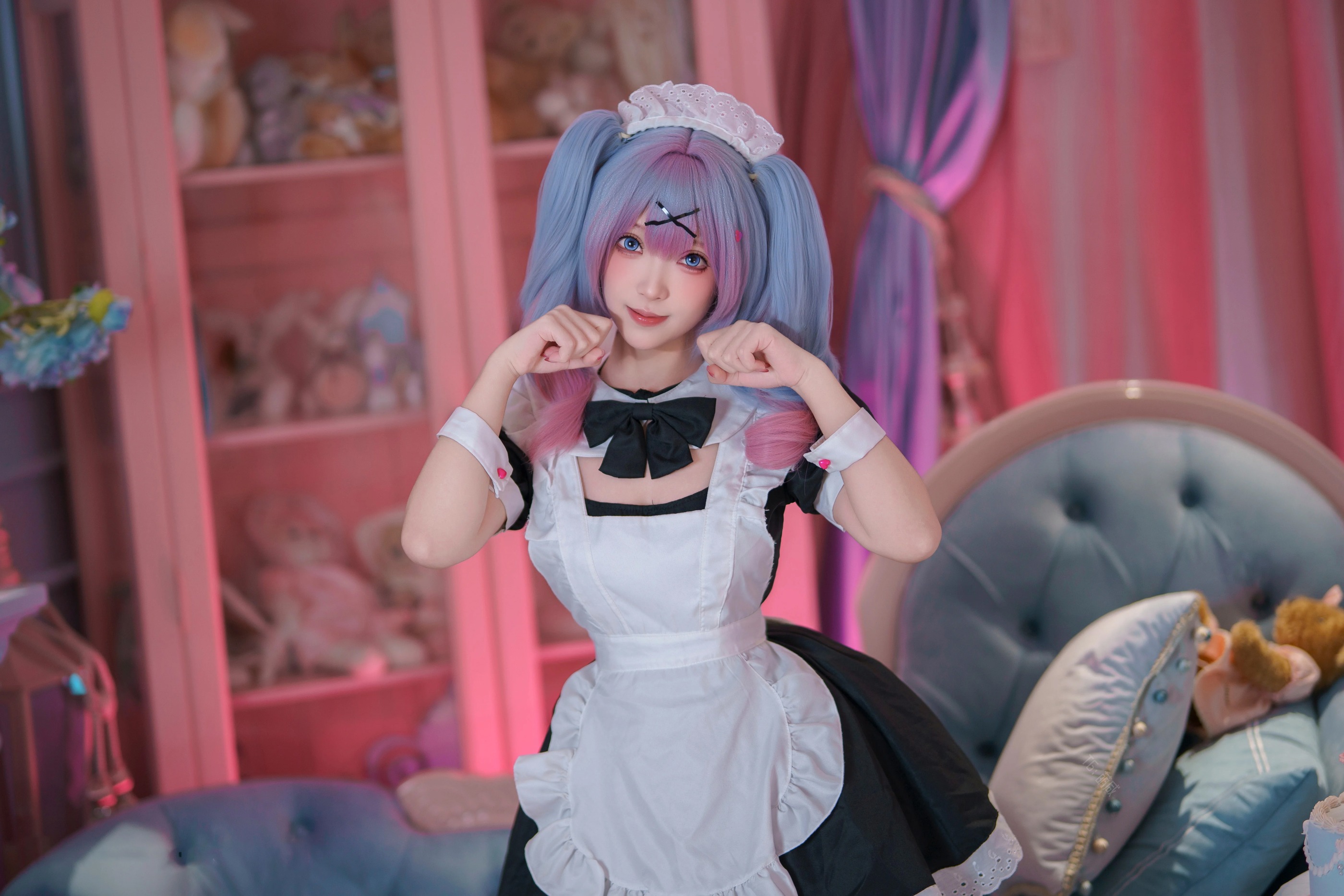 图片[1]-Bangni邦尼 – NO.075 初音未来·兔子洞女仆[82P]-XikXak